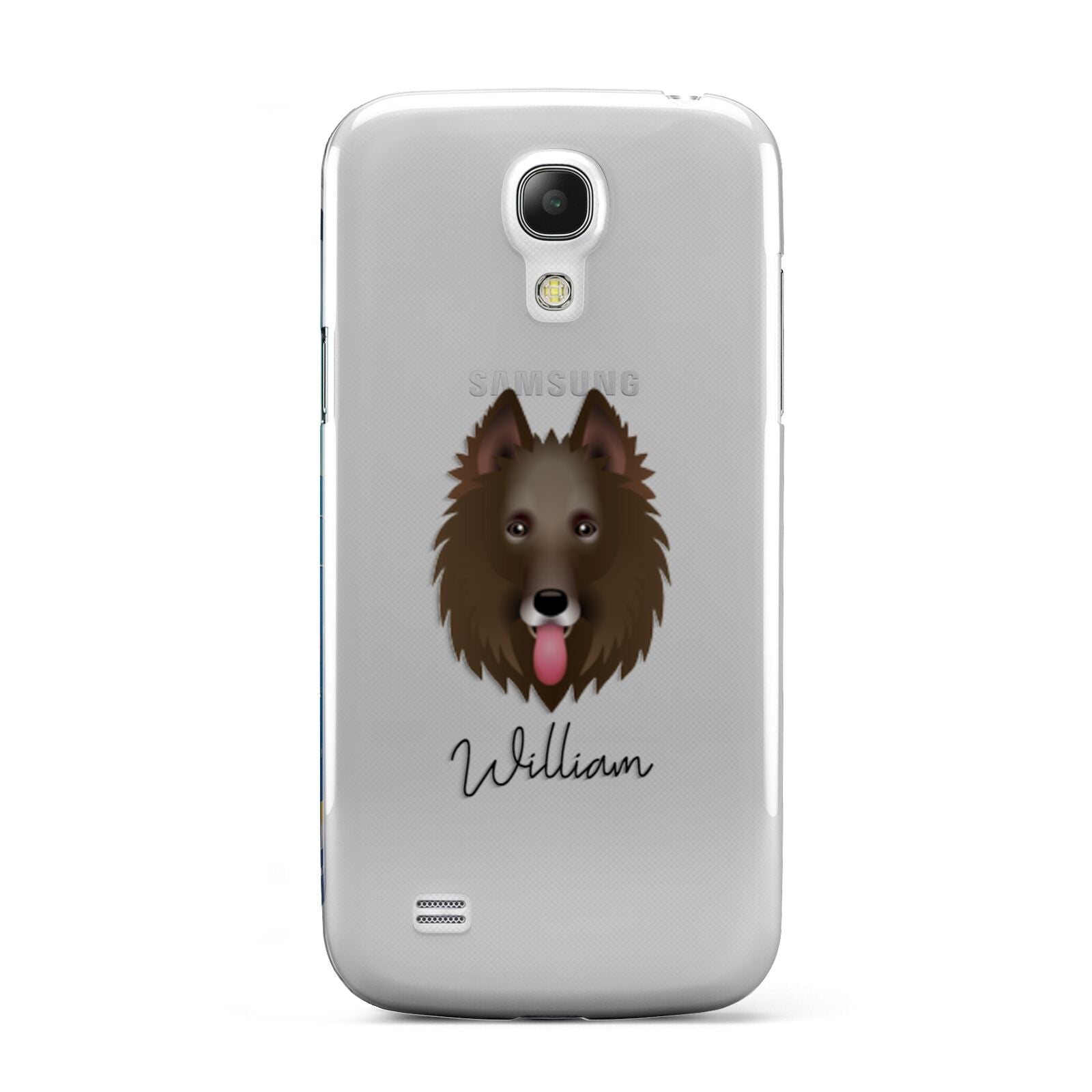 Belgian Groenendael Personalised Samsung Galaxy S4 Mini Case