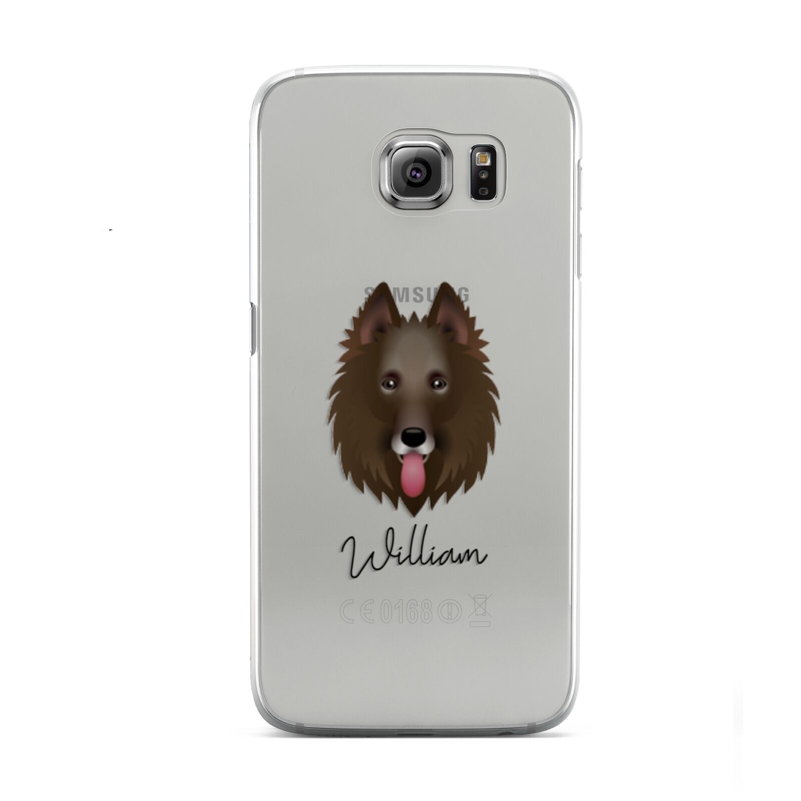 Belgian Groenendael Personalised Samsung Galaxy S6 Case