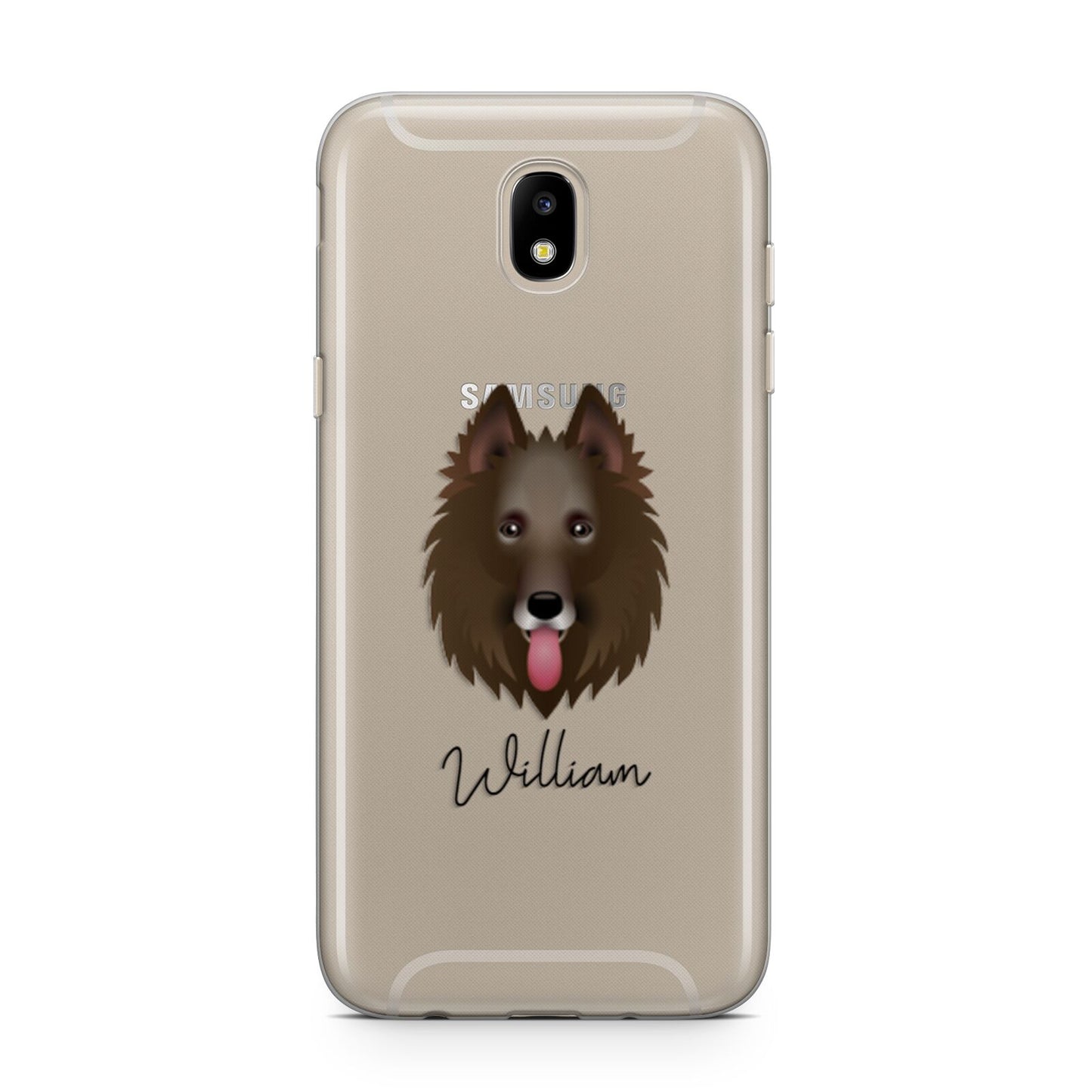 Belgian Groenendael Personalised Samsung J5 2017 Case