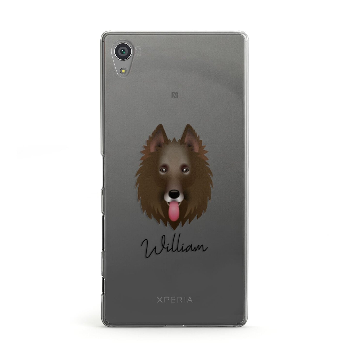 Belgian Groenendael Personalised Sony Xperia Case