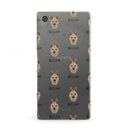 Belgian Laekenois Icon with Name Sony Xperia Case