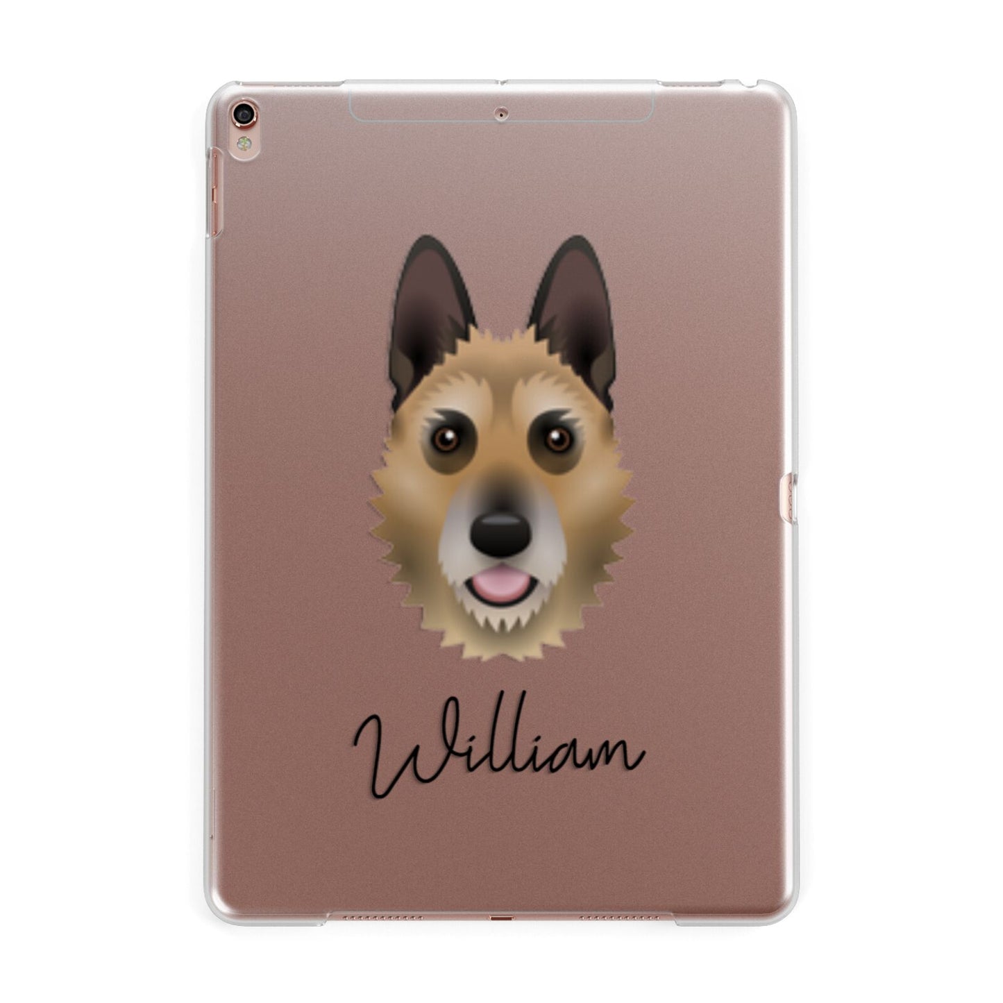 Belgian Laekenois Personalised Apple iPad Rose Gold Case