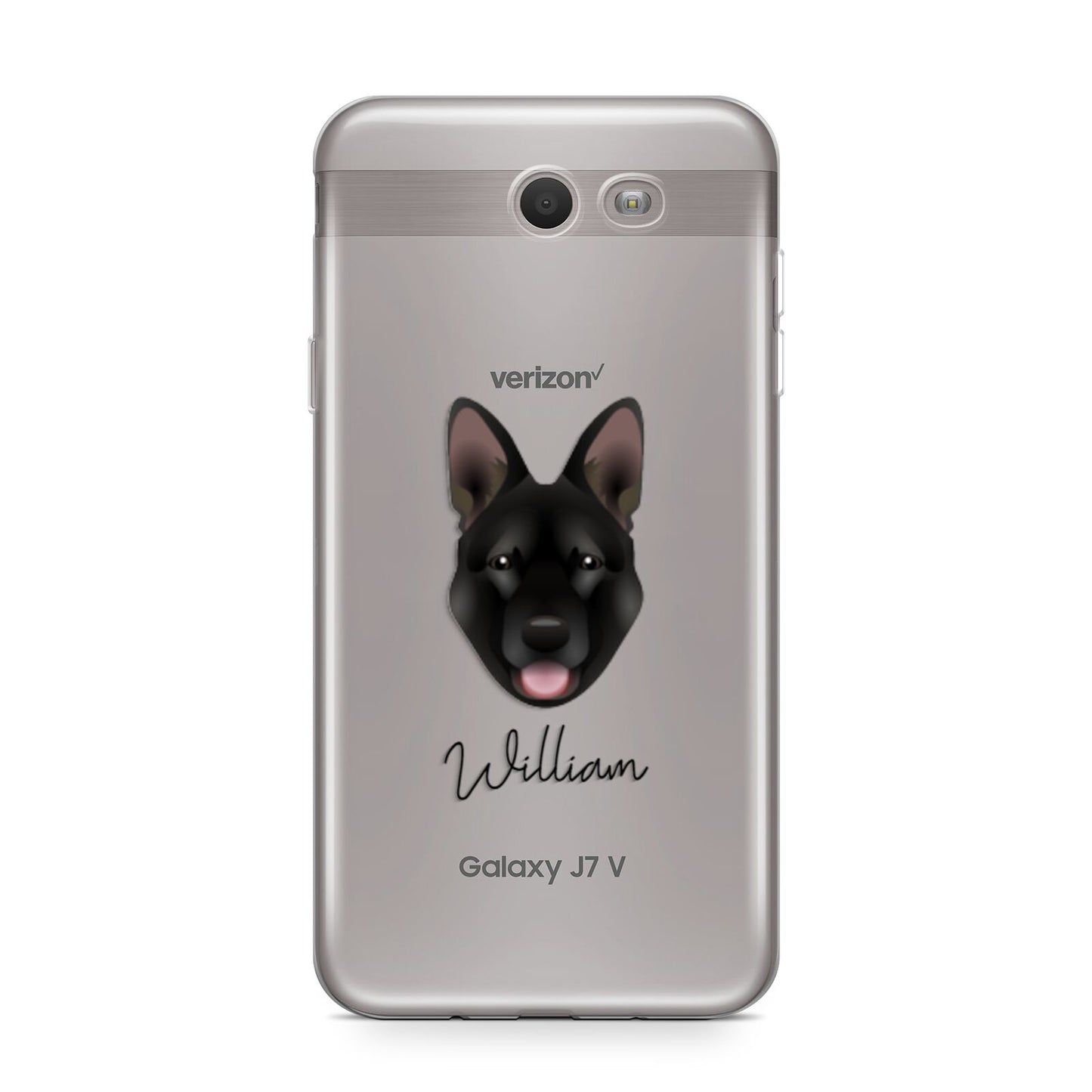 Belgian Malinois Personalised Samsung Galaxy J7 2017 Case