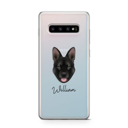 Belgian Malinois Personalised Samsung Galaxy S10 Case