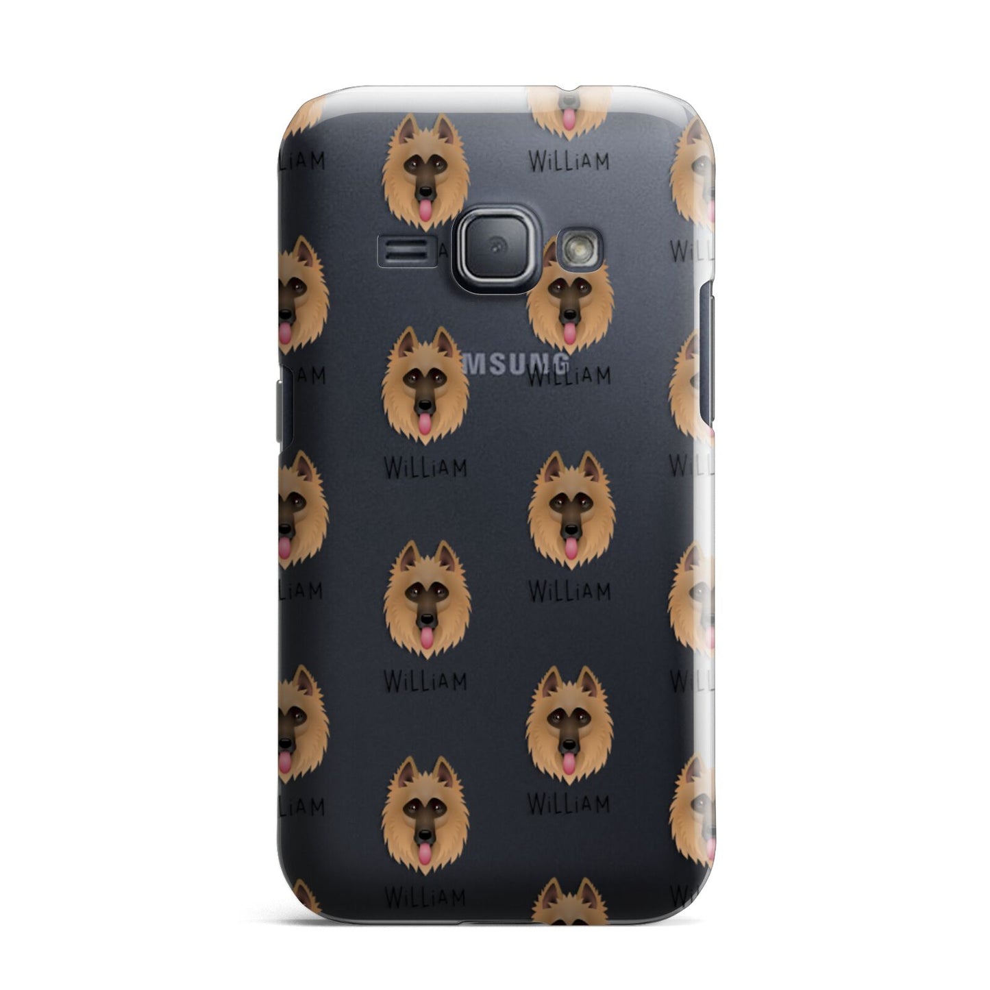 Belgian Shepherd Icon with Name Samsung Galaxy J1 2016 Case