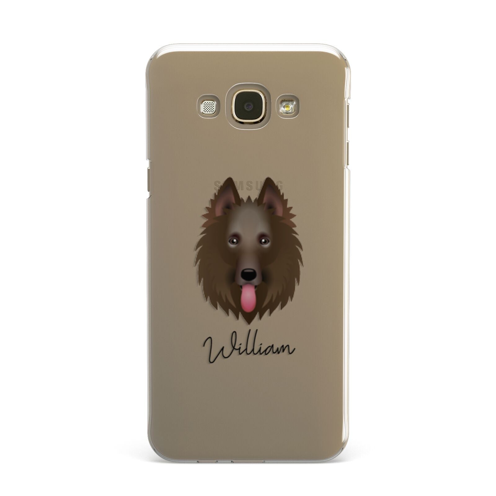 Belgian Shepherd Personalised Samsung Galaxy A8 Case