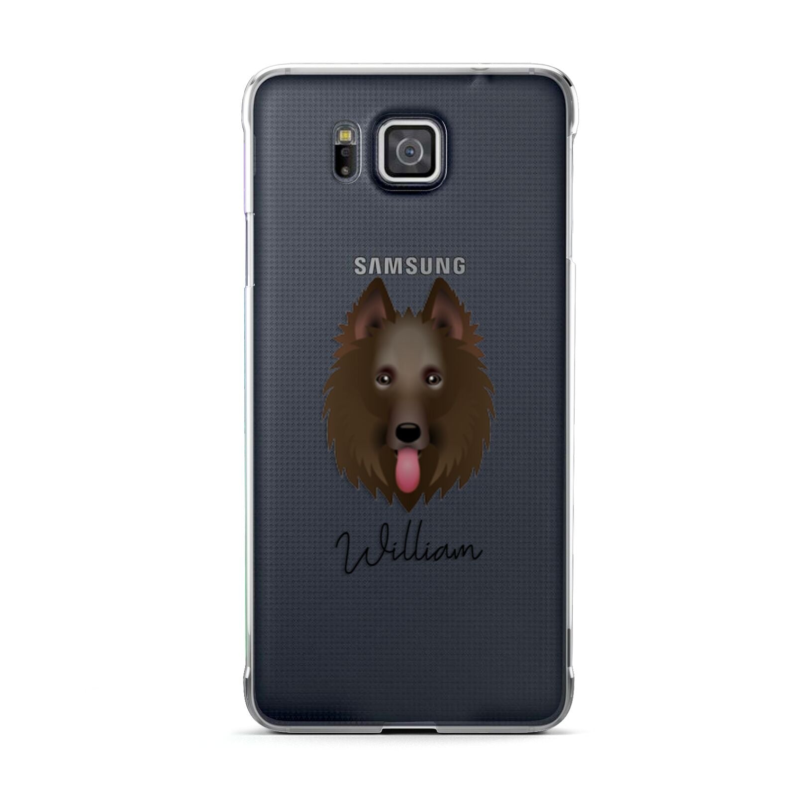 Belgian Shepherd Personalised Samsung Galaxy Alpha Case