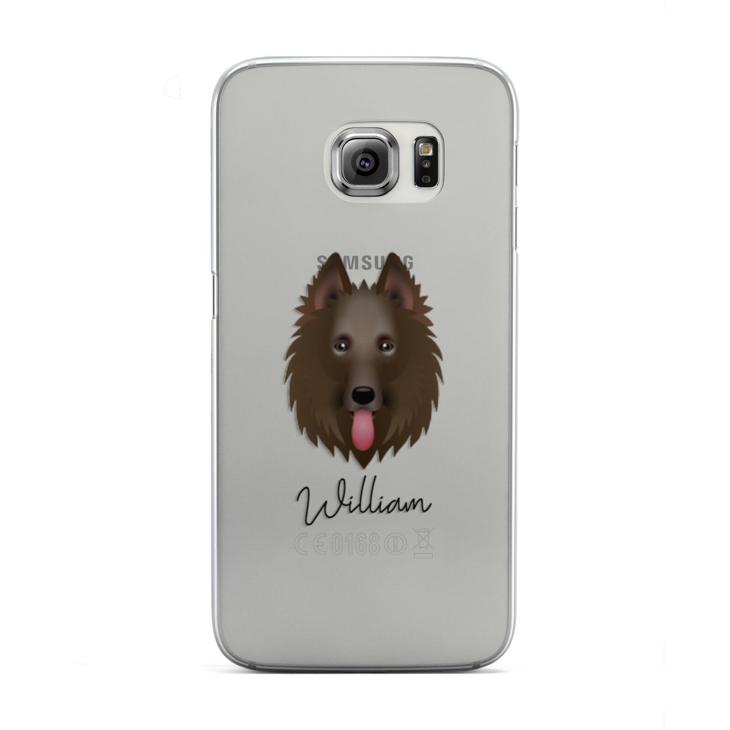 Belgian Shepherd Personalised Samsung Galaxy S6 Edge Case