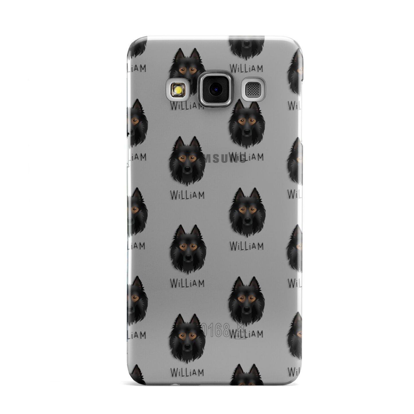 Belgian Tervuren Icon with Name Samsung Galaxy A3 Case