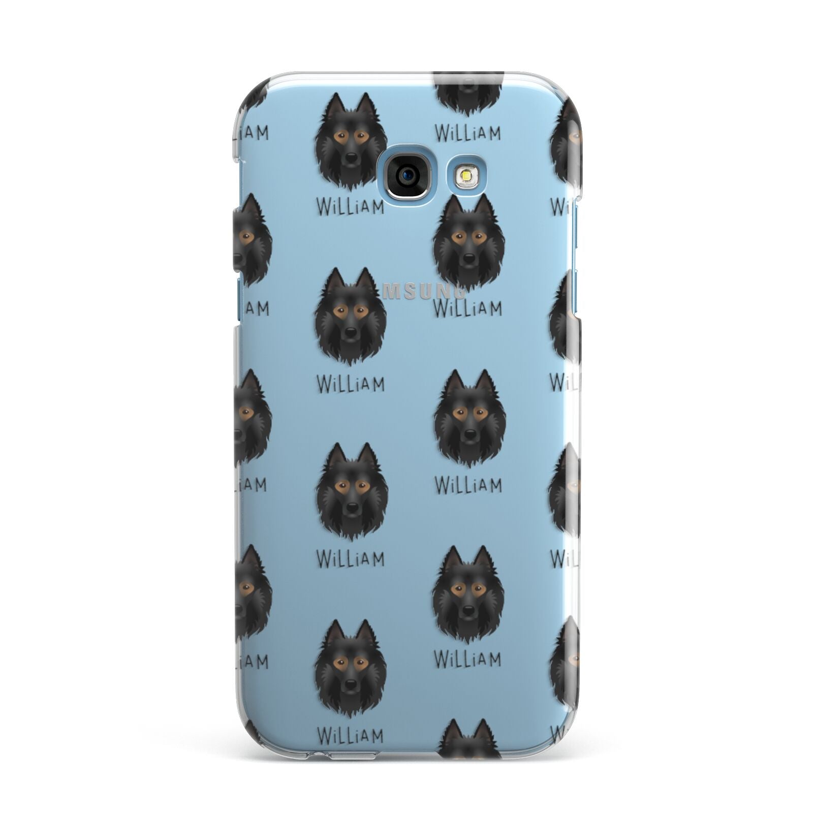 Belgian Tervuren Icon with Name Samsung Galaxy A7 2017 Case