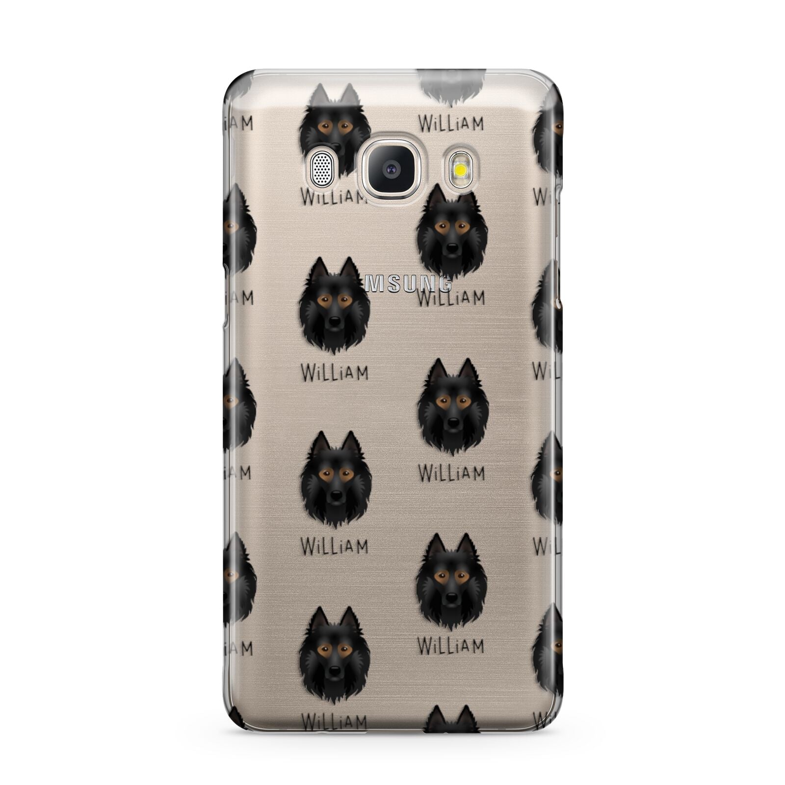 Belgian Tervuren Icon with Name Samsung Galaxy J5 2016 Case