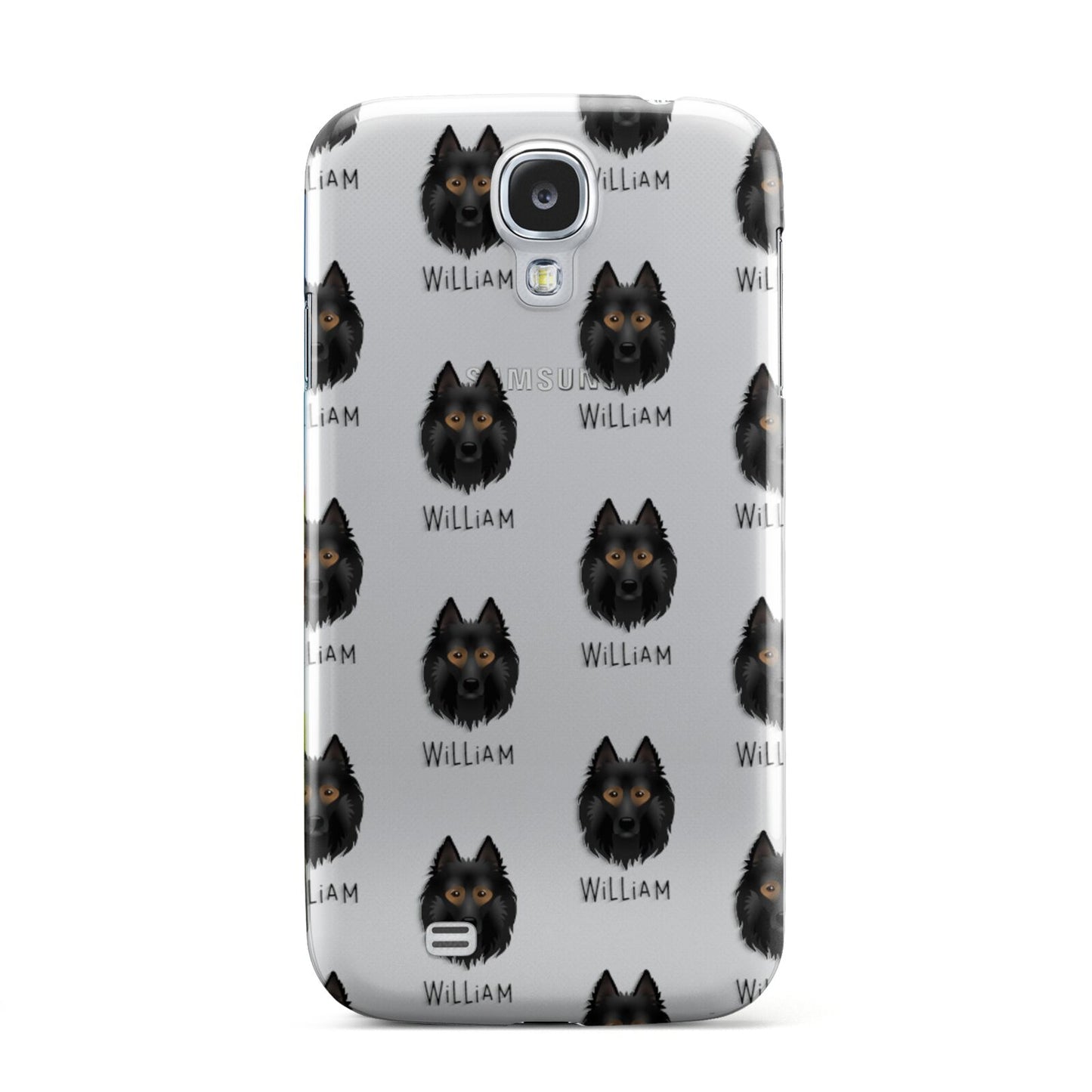 Belgian Tervuren Icon with Name Samsung Galaxy S4 Case