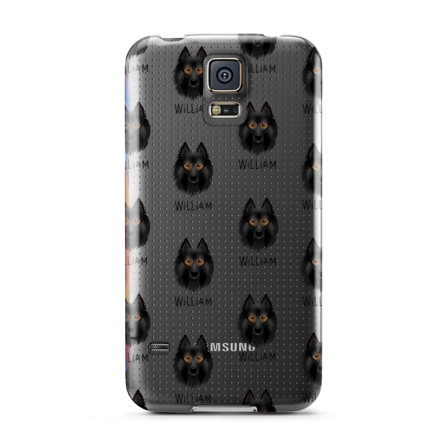 Belgian Tervuren Icon with Name Samsung Galaxy S5 Case