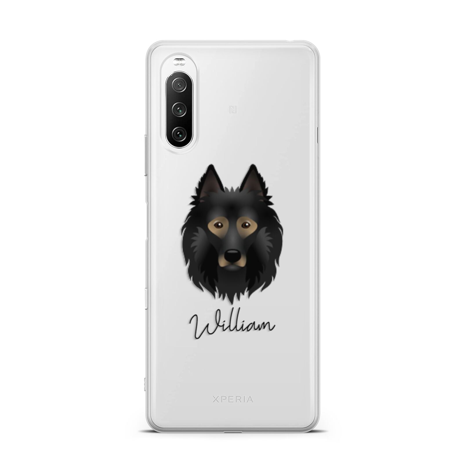 Belgian Tervuren Personalised Sony Xperia 10 III Case