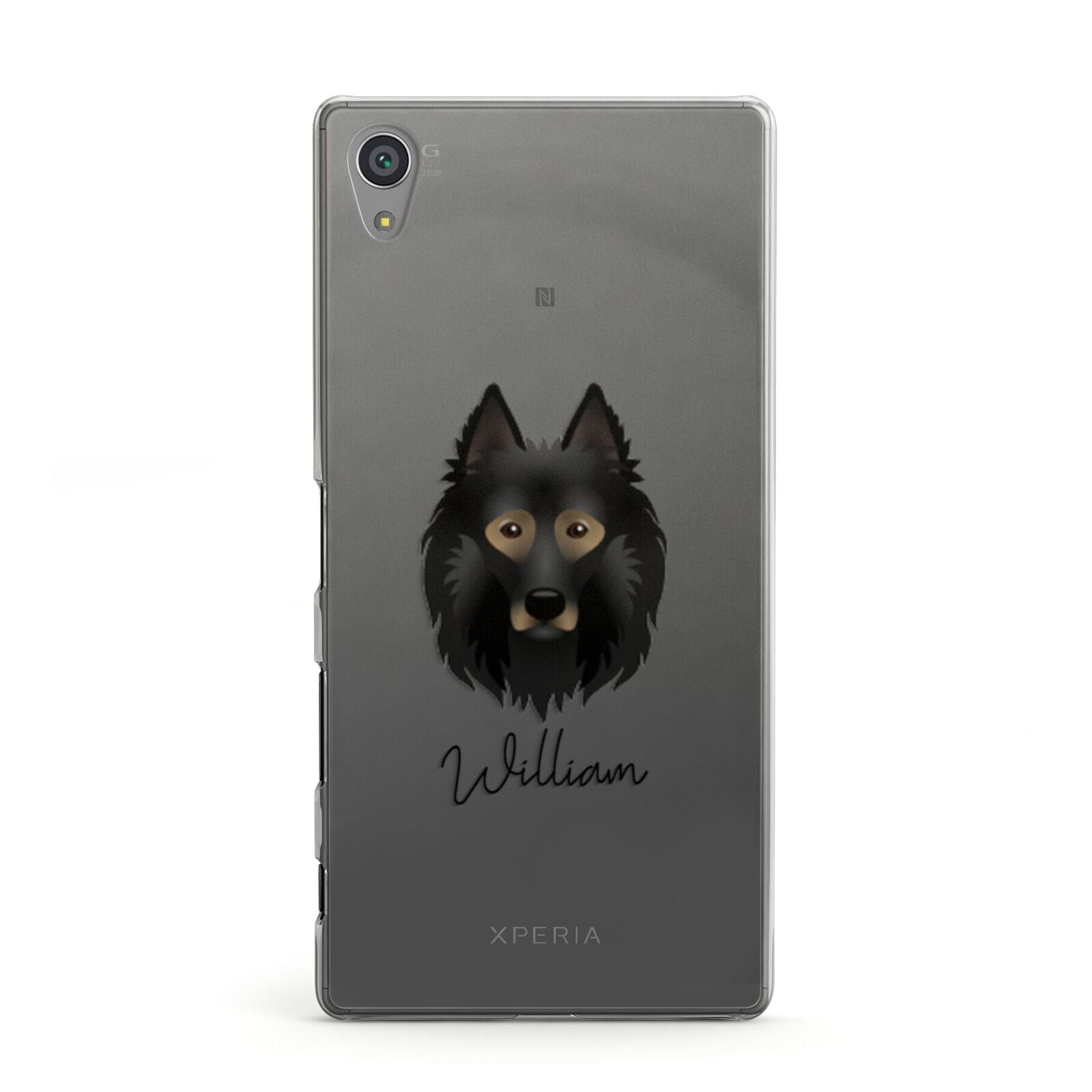 Belgian Tervuren Personalised Sony Xperia Case