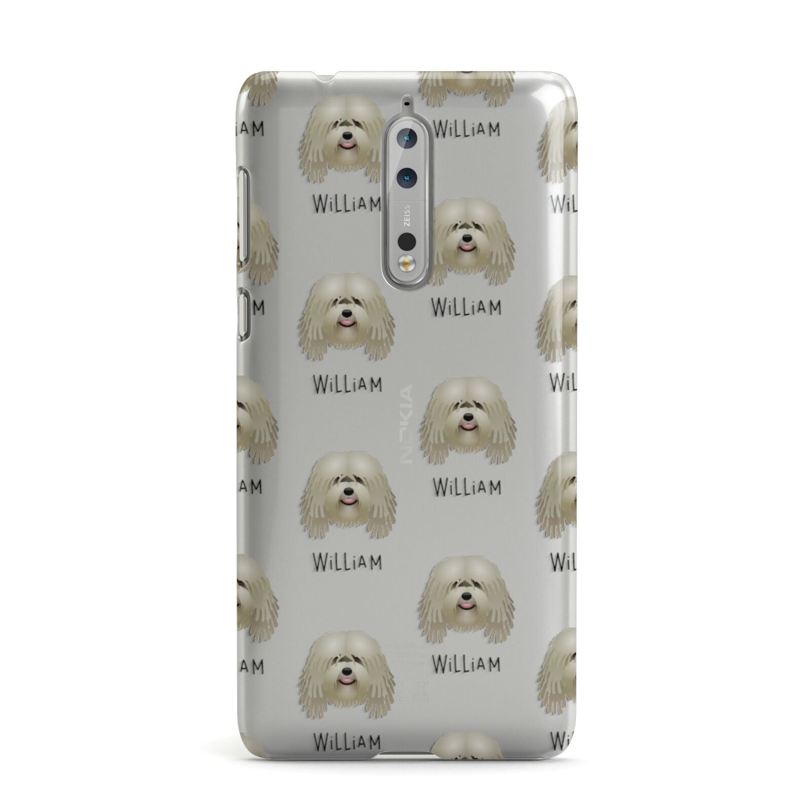 Bergamasco Icon with Name Nokia Case