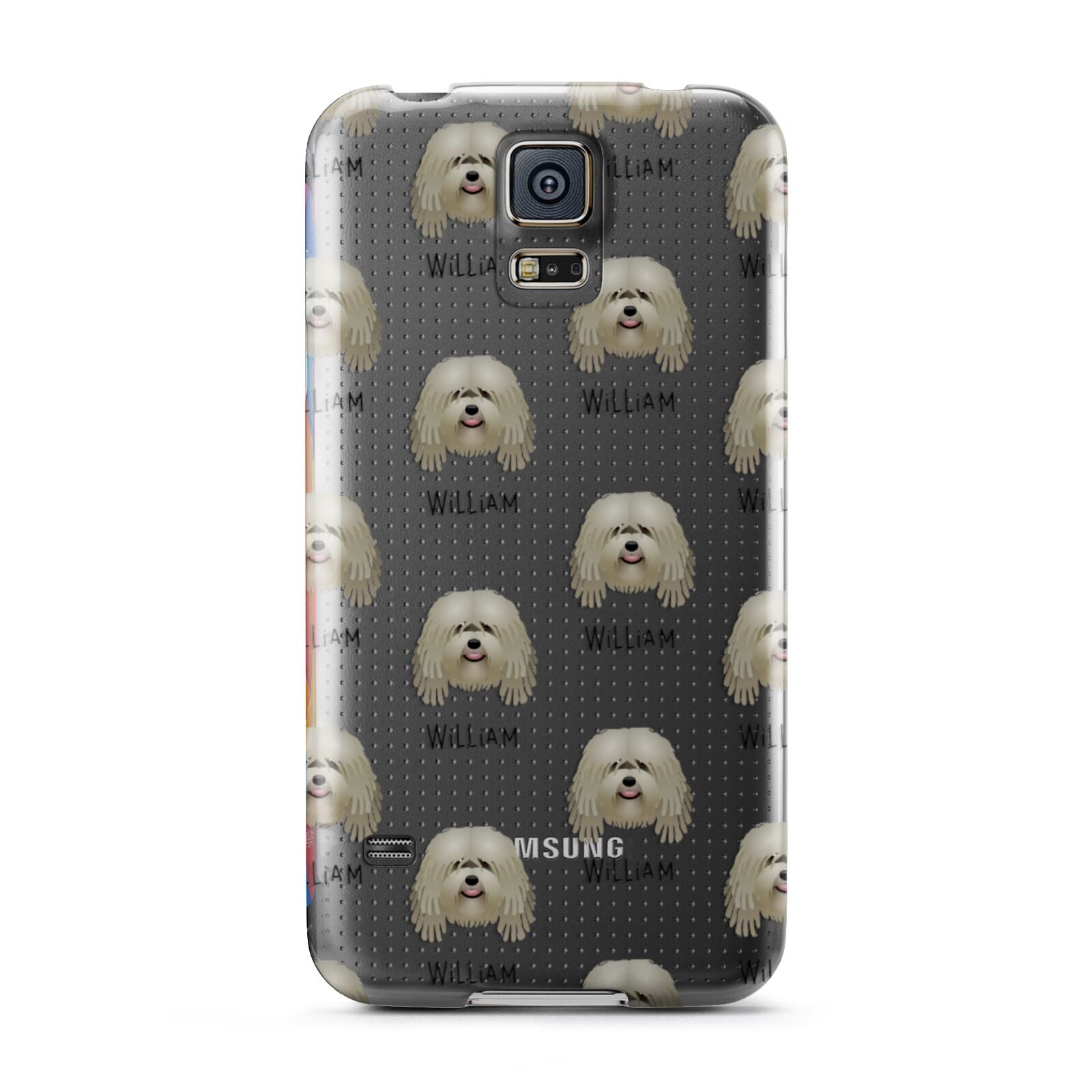 Bergamasco Icon with Name Samsung Galaxy S5 Case