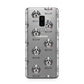 Bernedoodle Icon with Name Samsung Galaxy S9 Plus Case on Silver phone