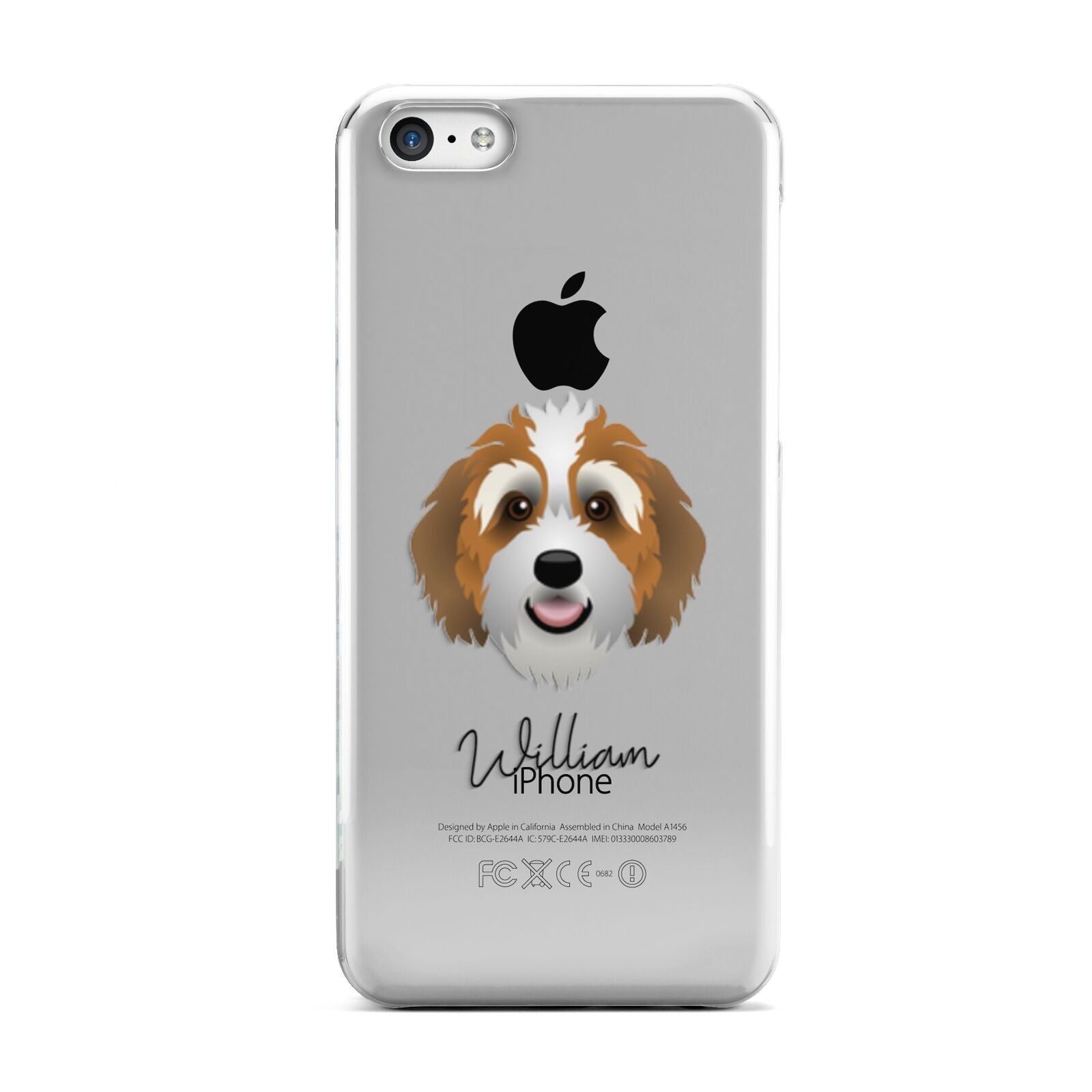 Bernedoodle Personalised Apple iPhone 5c Case