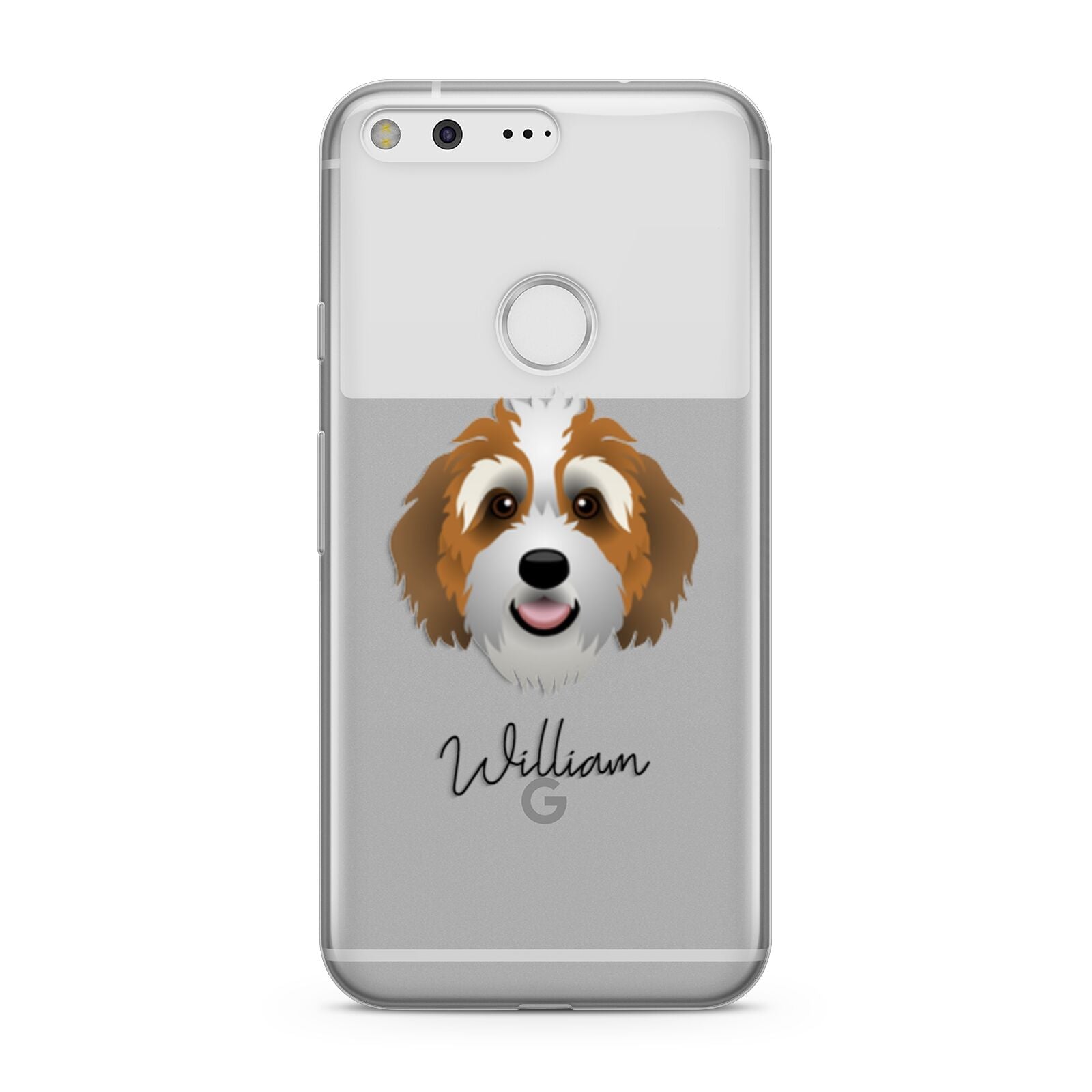 Bernedoodle Personalised Google Pixel Case