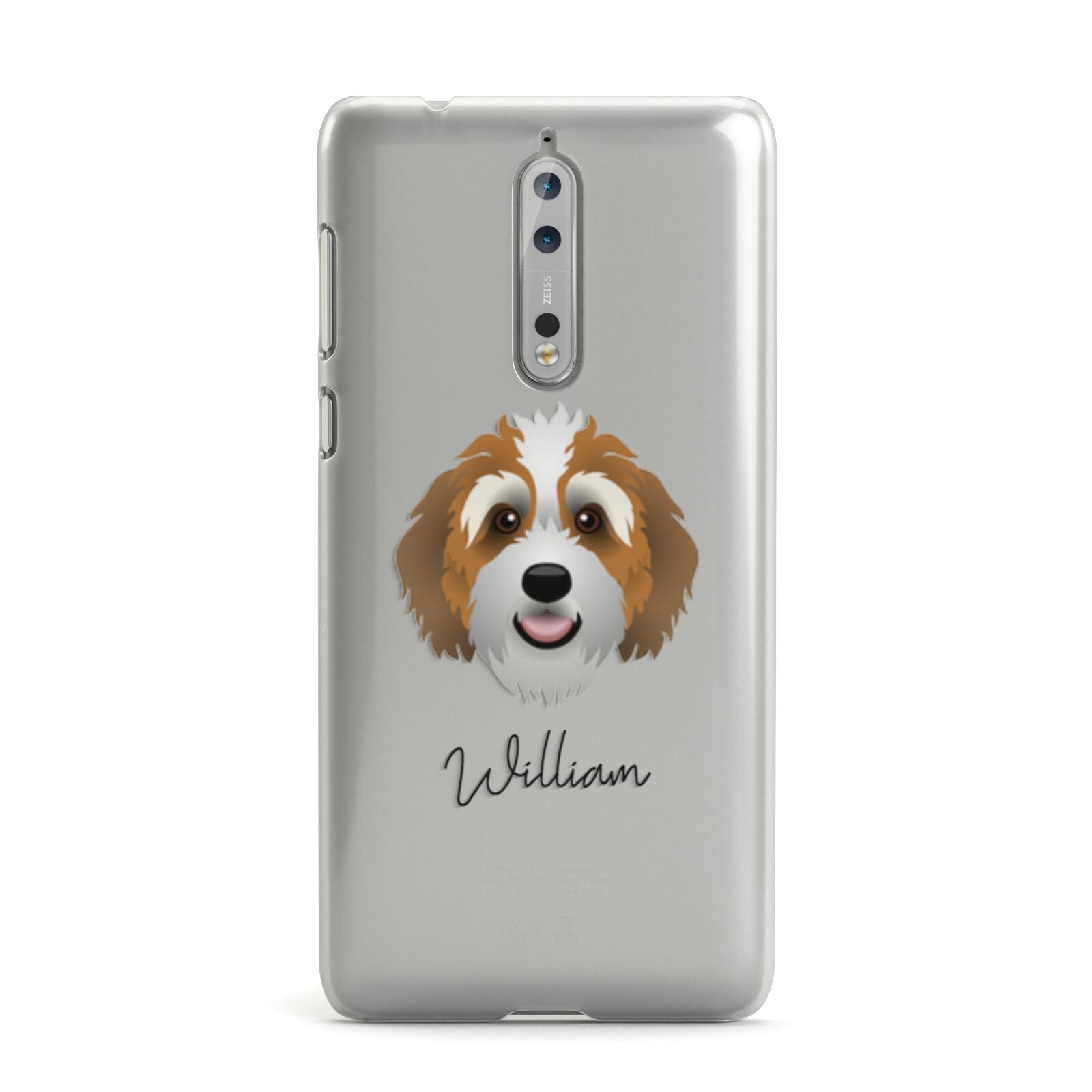 Bernedoodle Personalised Nokia Case