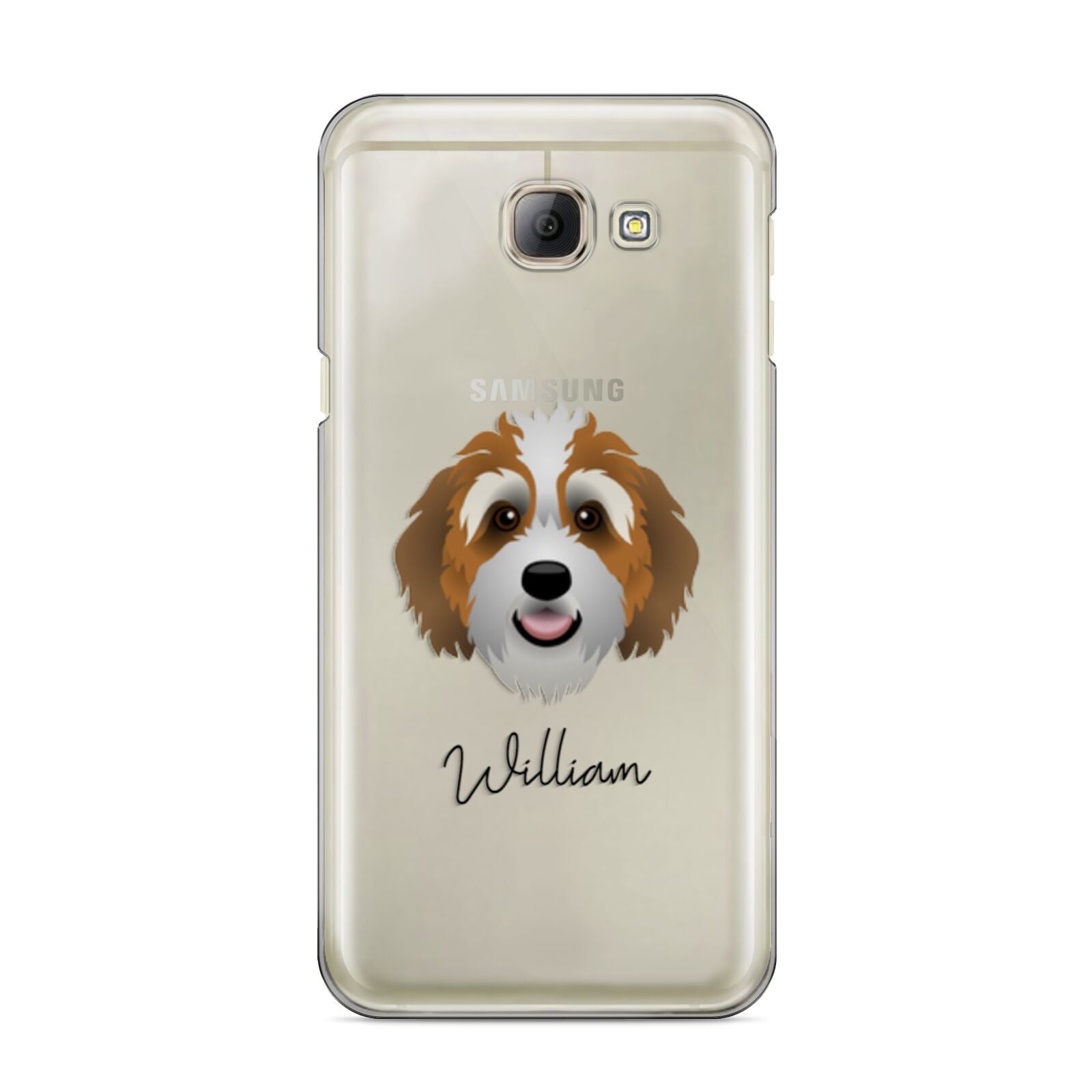 Bernedoodle Personalised Samsung Galaxy A8 2016 Case