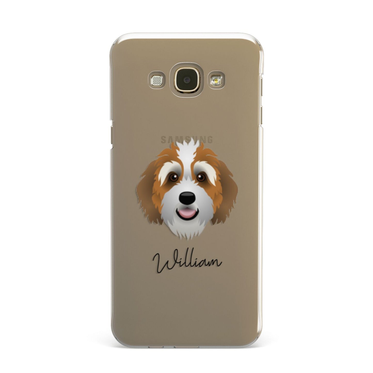 Bernedoodle Personalised Samsung Galaxy A8 Case