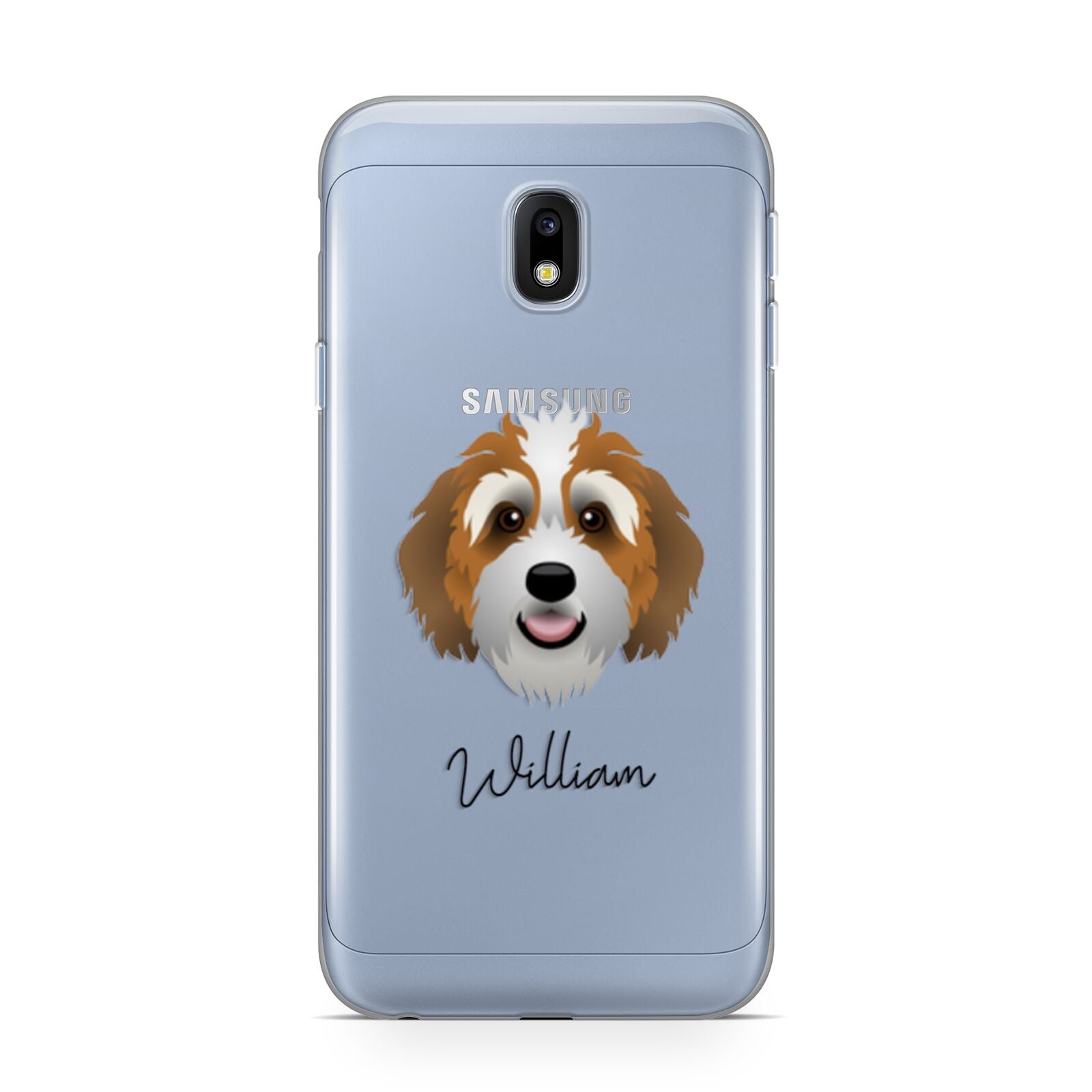 Bernedoodle Personalised Samsung Galaxy J3 2017 Case