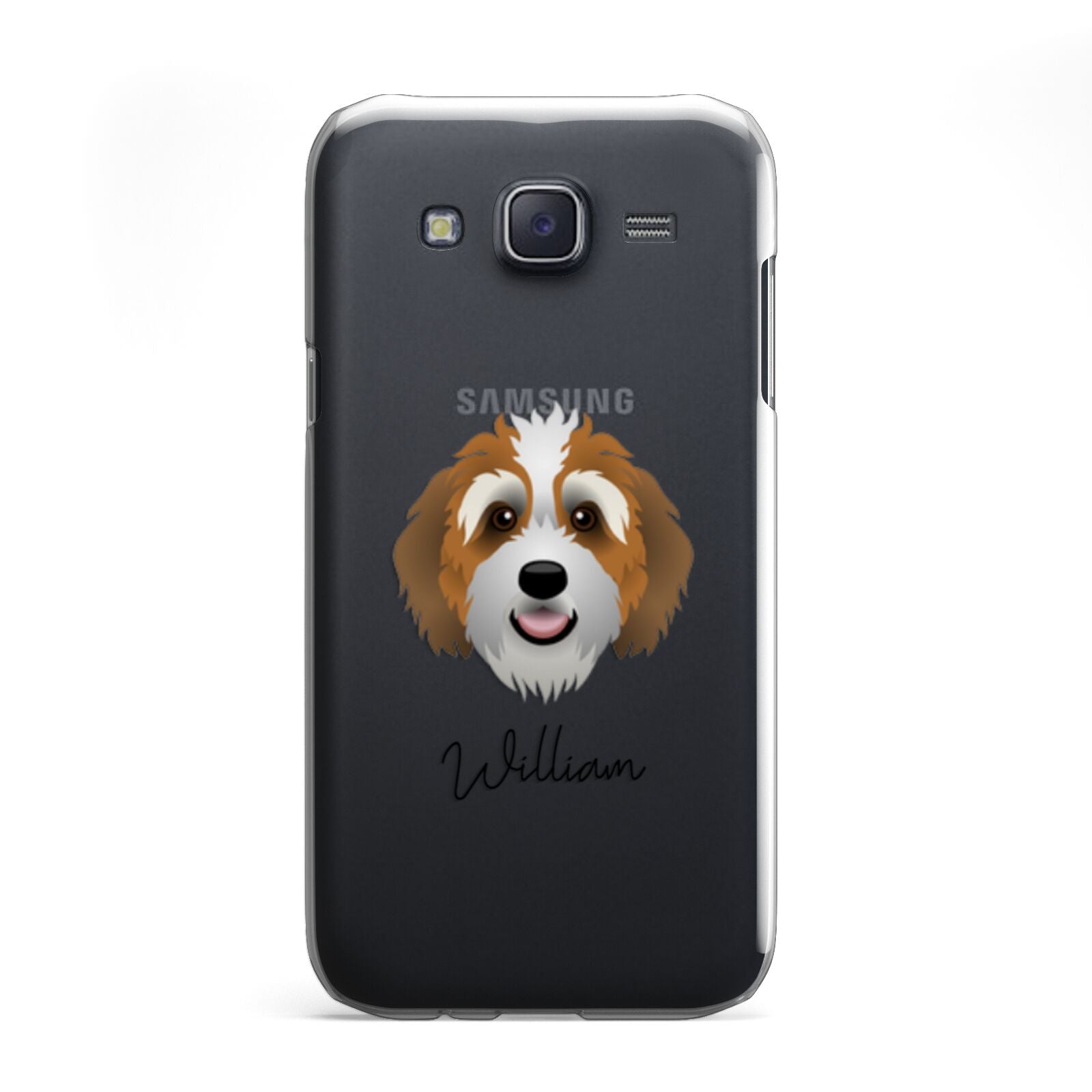 Bernedoodle Personalised Samsung Galaxy J5 Case