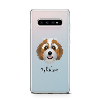 Bernedoodle Personalised Samsung Galaxy S10 Case