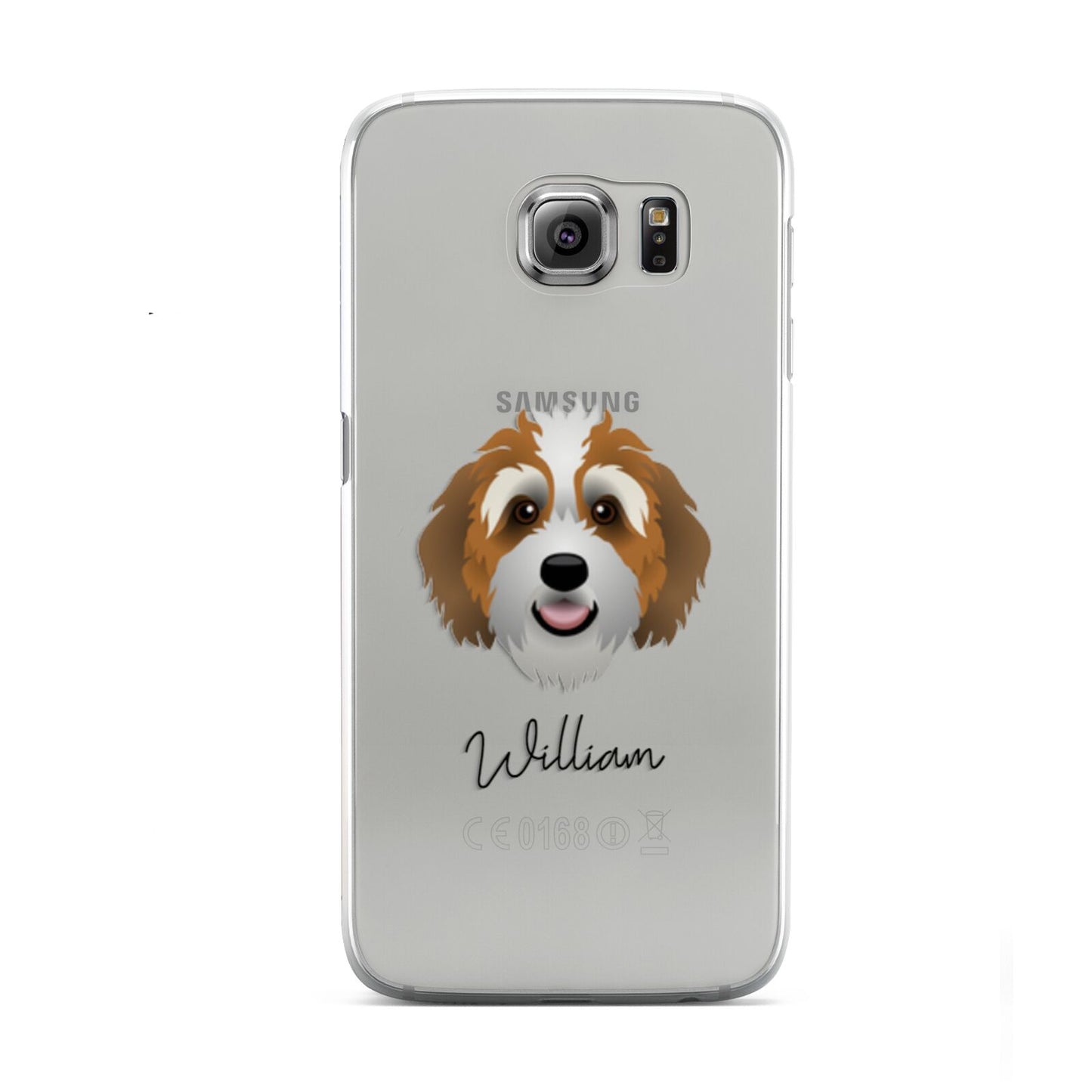 Bernedoodle Personalised Samsung Galaxy S6 Case