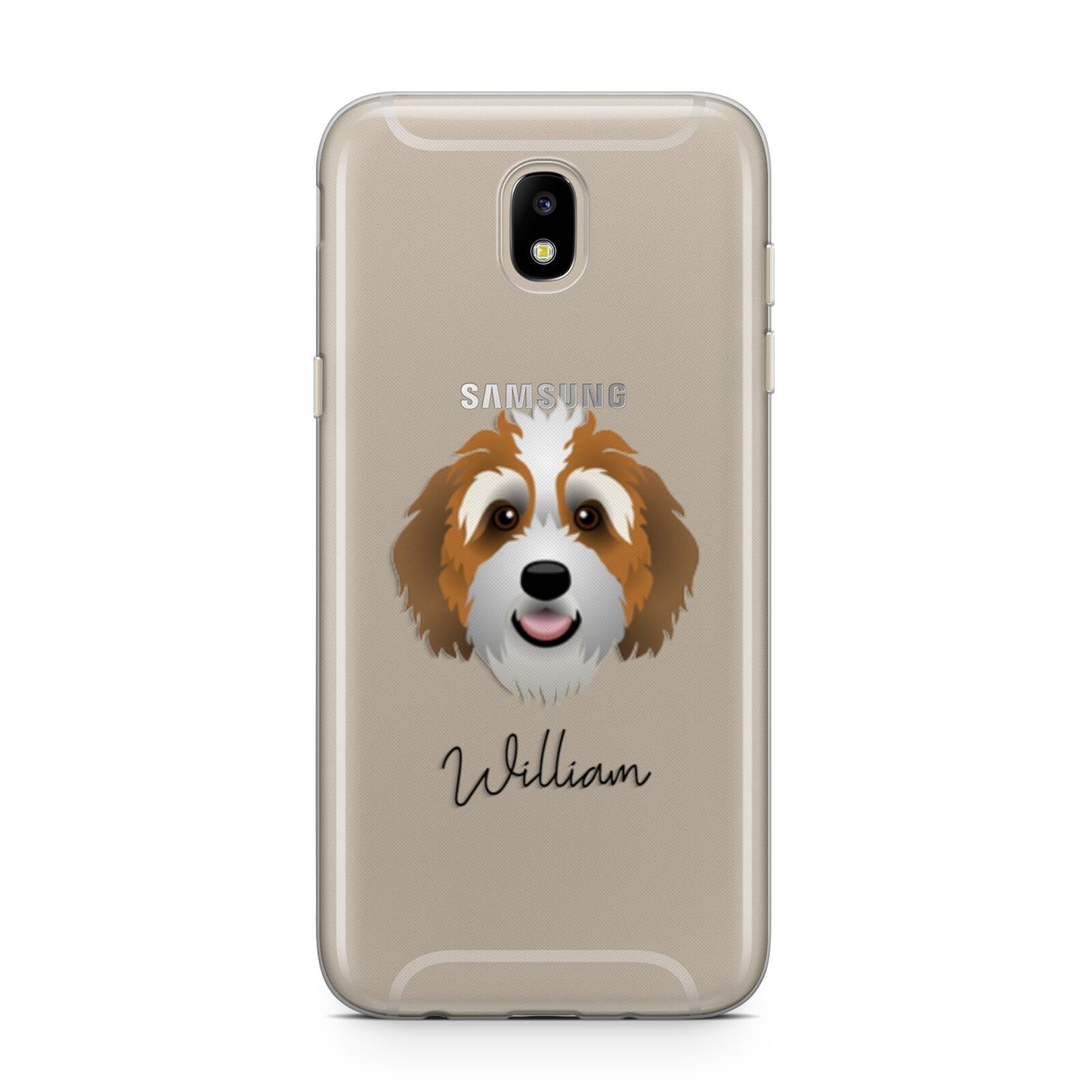 Bernedoodle Personalised Samsung J5 2017 Case