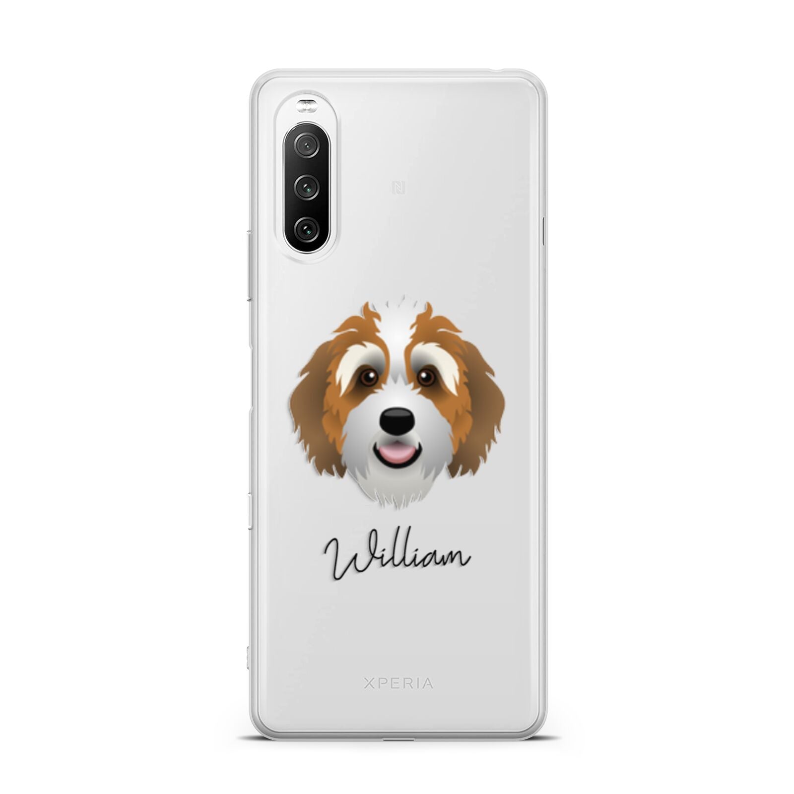 Bernedoodle Personalised Sony Xperia 10 III Case