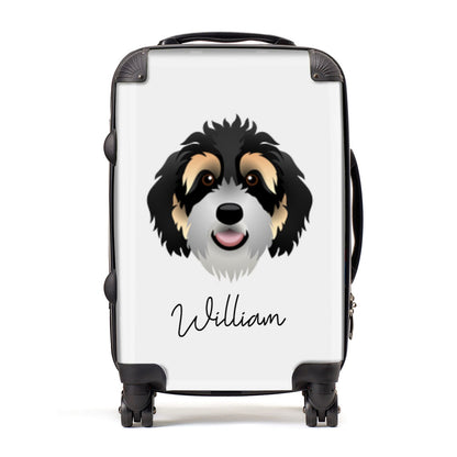 Bernedoodle Personalised Suitcase