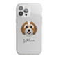 Bernedoodle Personalised iPhone 13 Pro Max TPU Impact Case with White Edges