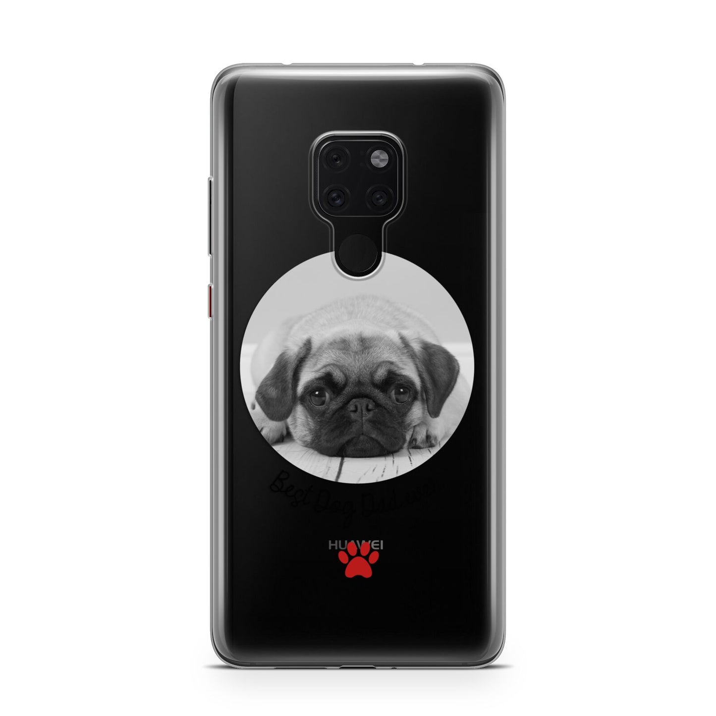 Best Dog Dad Ever Photo Upload Huawei Mate 20 Phone Case