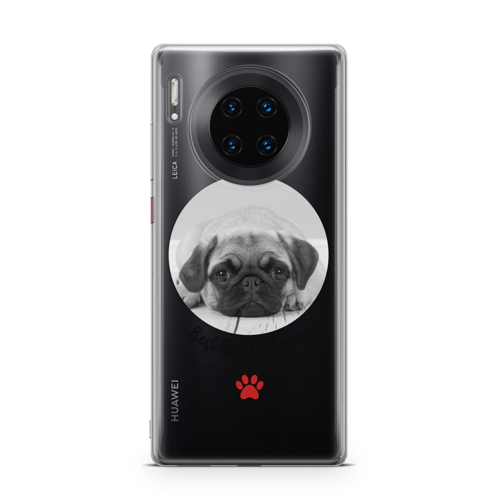 Best Dog Dad Ever Photo Upload Huawei Mate 30 Pro Phone Case