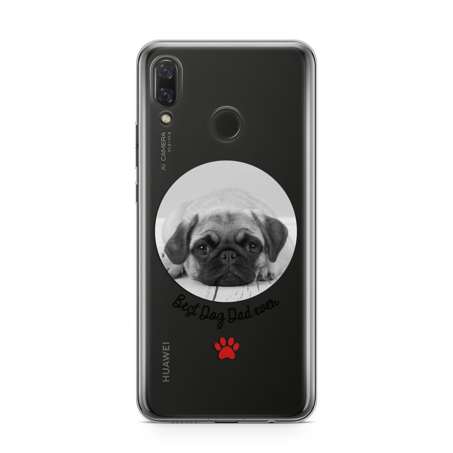 Best Dog Dad Ever Photo Upload Huawei Nova 3 Phone Case