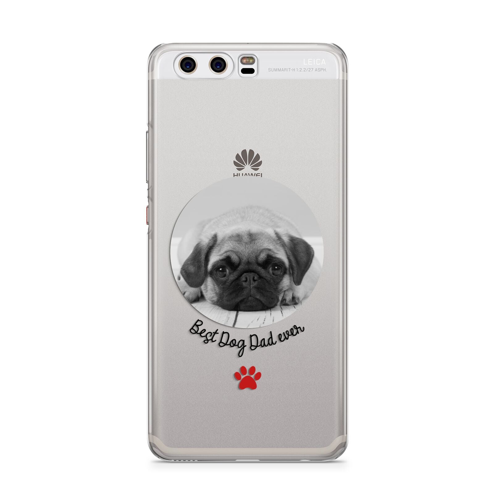 Best Dog Dad Ever Photo Upload Huawei P10 Phone Case