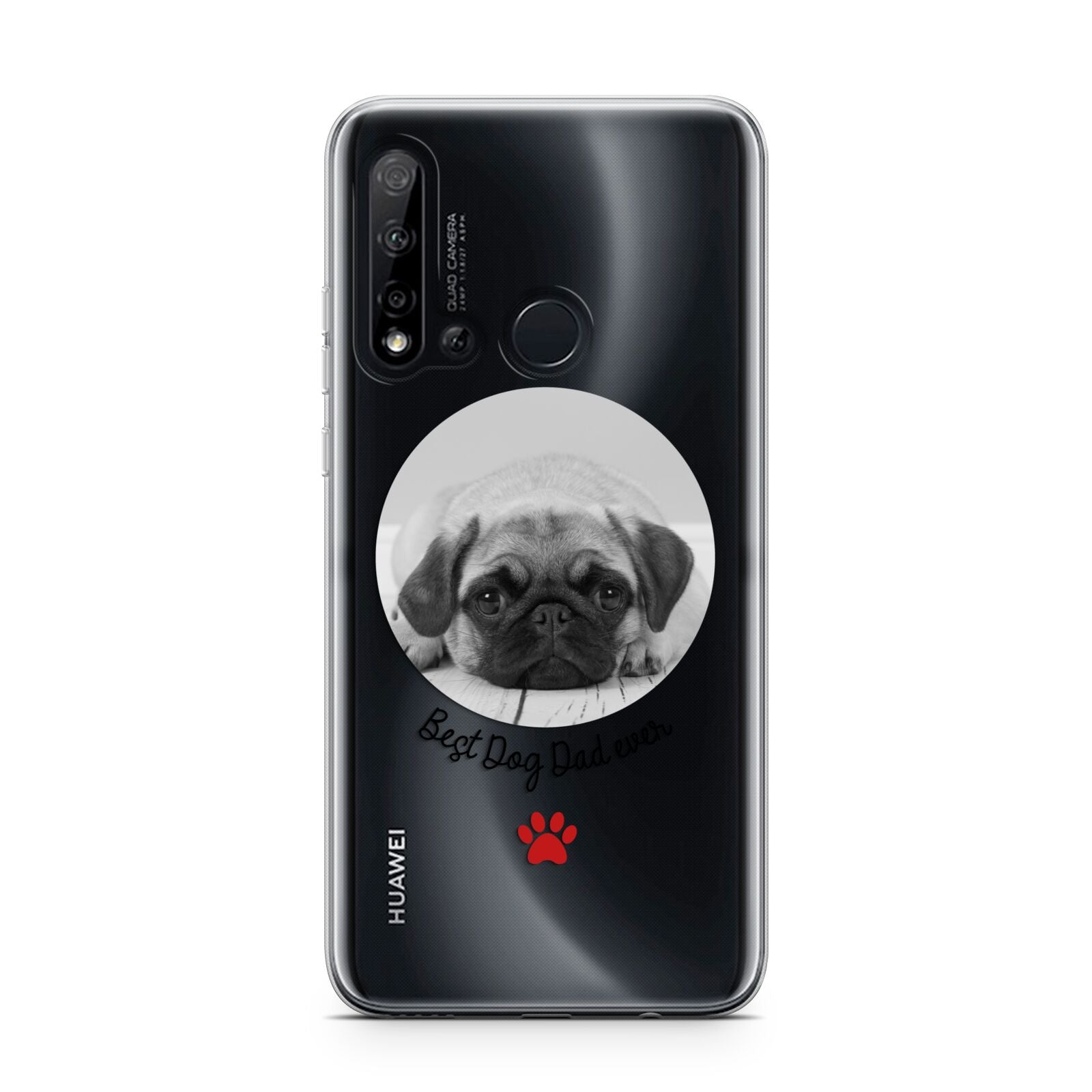 Best Dog Dad Ever Photo Upload Huawei P20 Lite 5G Phone Case