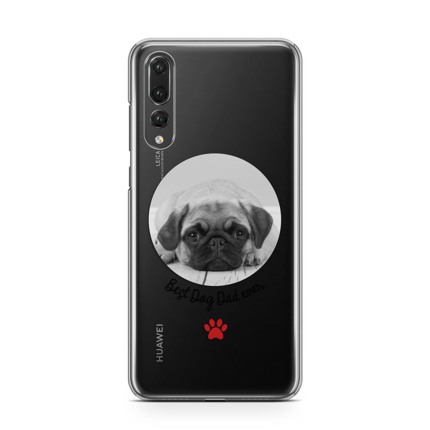 Best Dog Dad Ever Photo Upload Huawei P20 Pro Phone Case