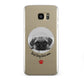 Best Dog Dad Ever Photo Upload Samsung Galaxy S7 Edge Case