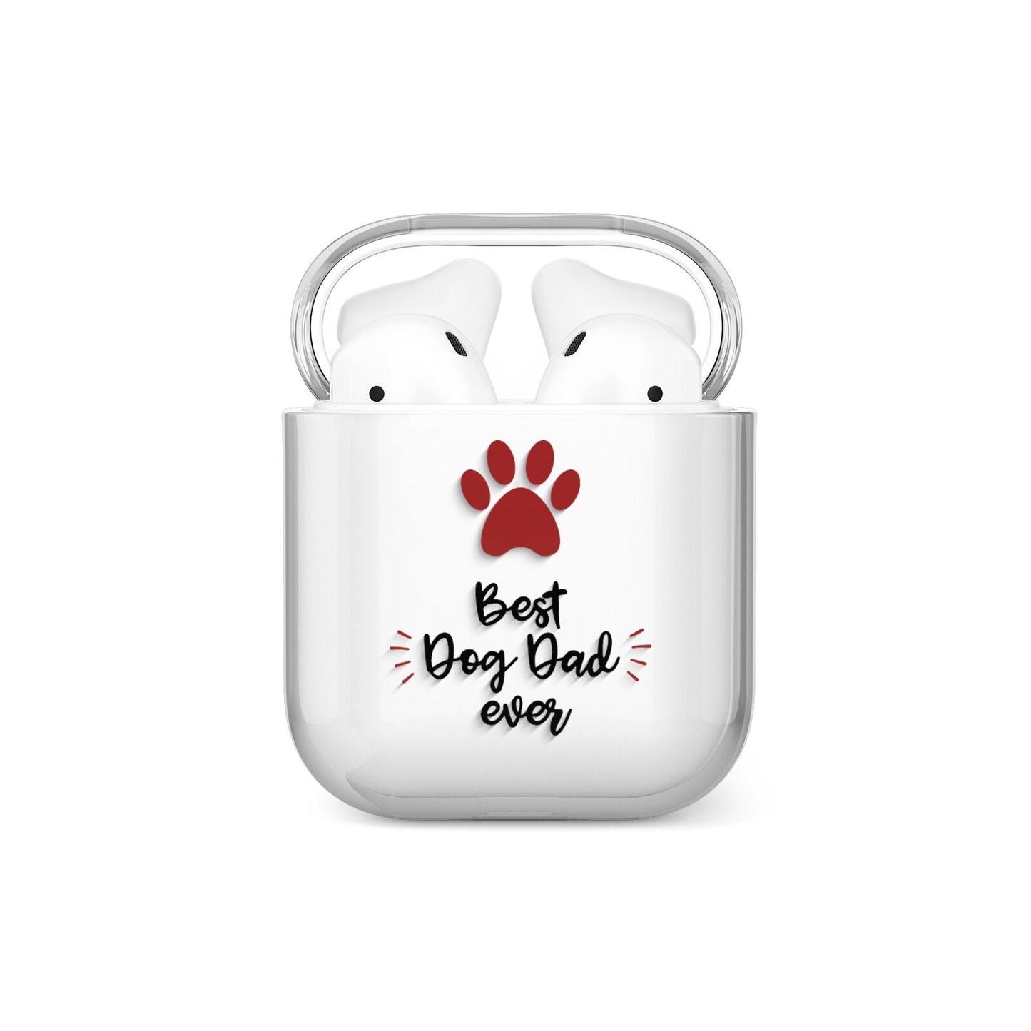 Best Dog Dad Paws AirPods Case