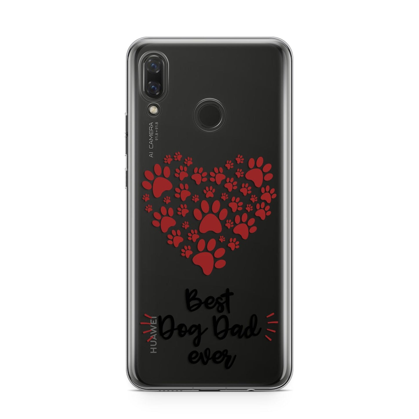 Best Dog Dad Paws Huawei Nova 3 Phone Case