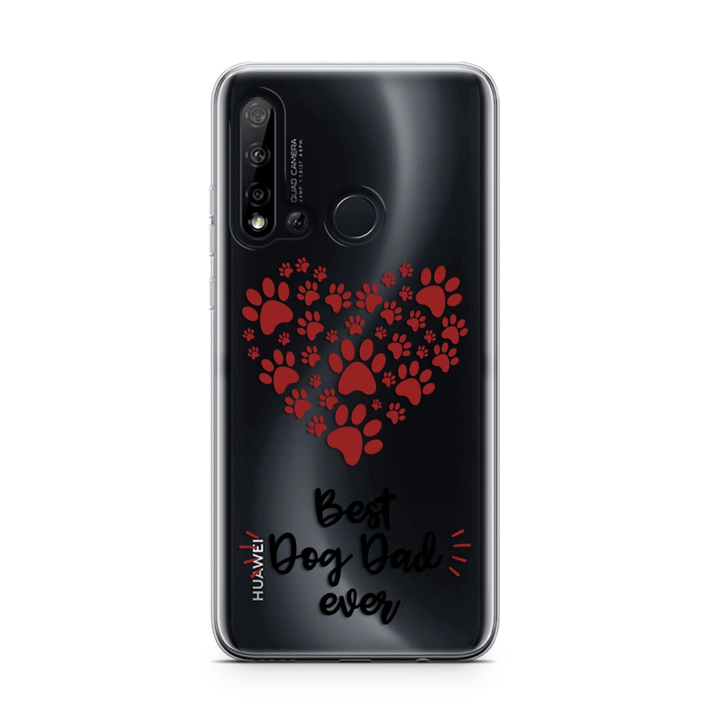 Best Dog Dad Paws Huawei P20 Lite 5G Phone Case