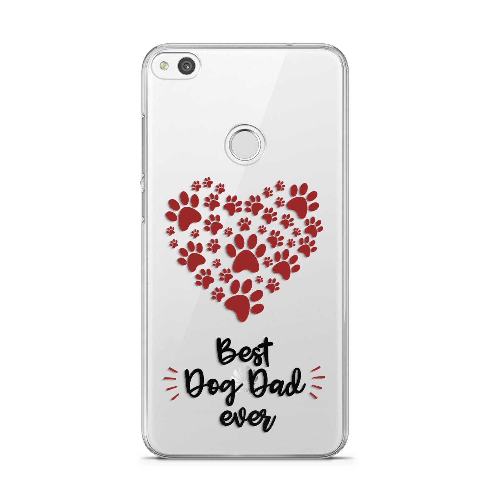 Best Dog Dad Paws Huawei P8 Lite Case