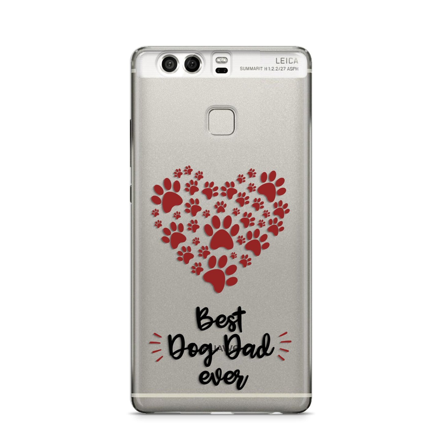 Best Dog Dad Paws Huawei P9 Case