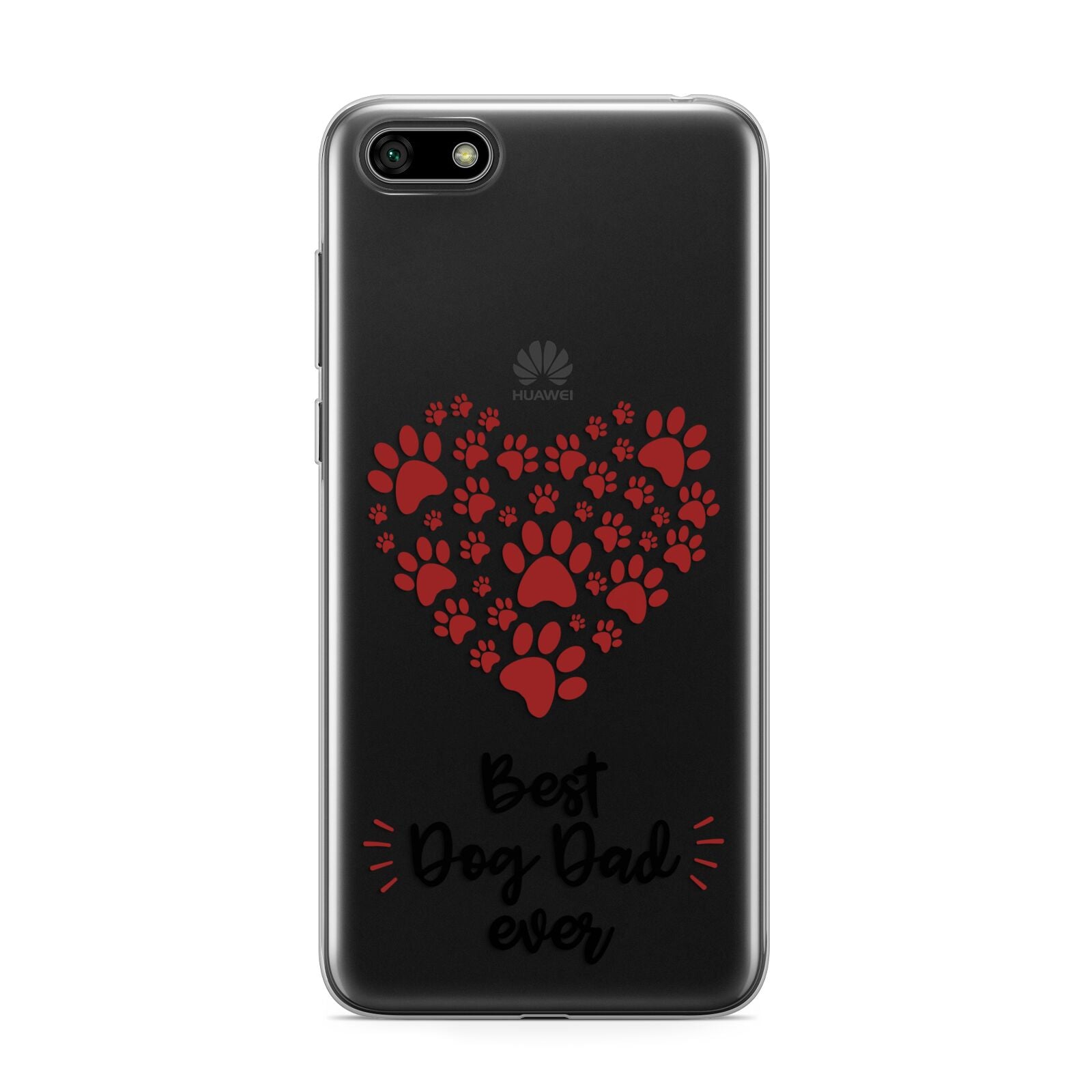 Best Dog Dad Paws Huawei Y5 Prime 2018 Phone Case