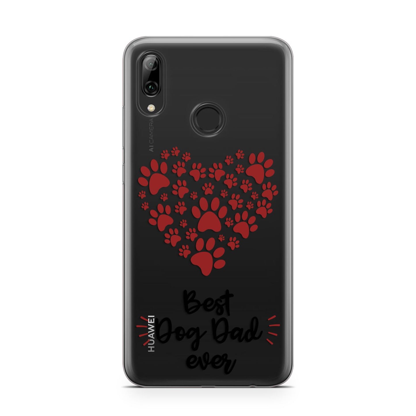 Best Dog Dad Paws Huawei Y7 2019