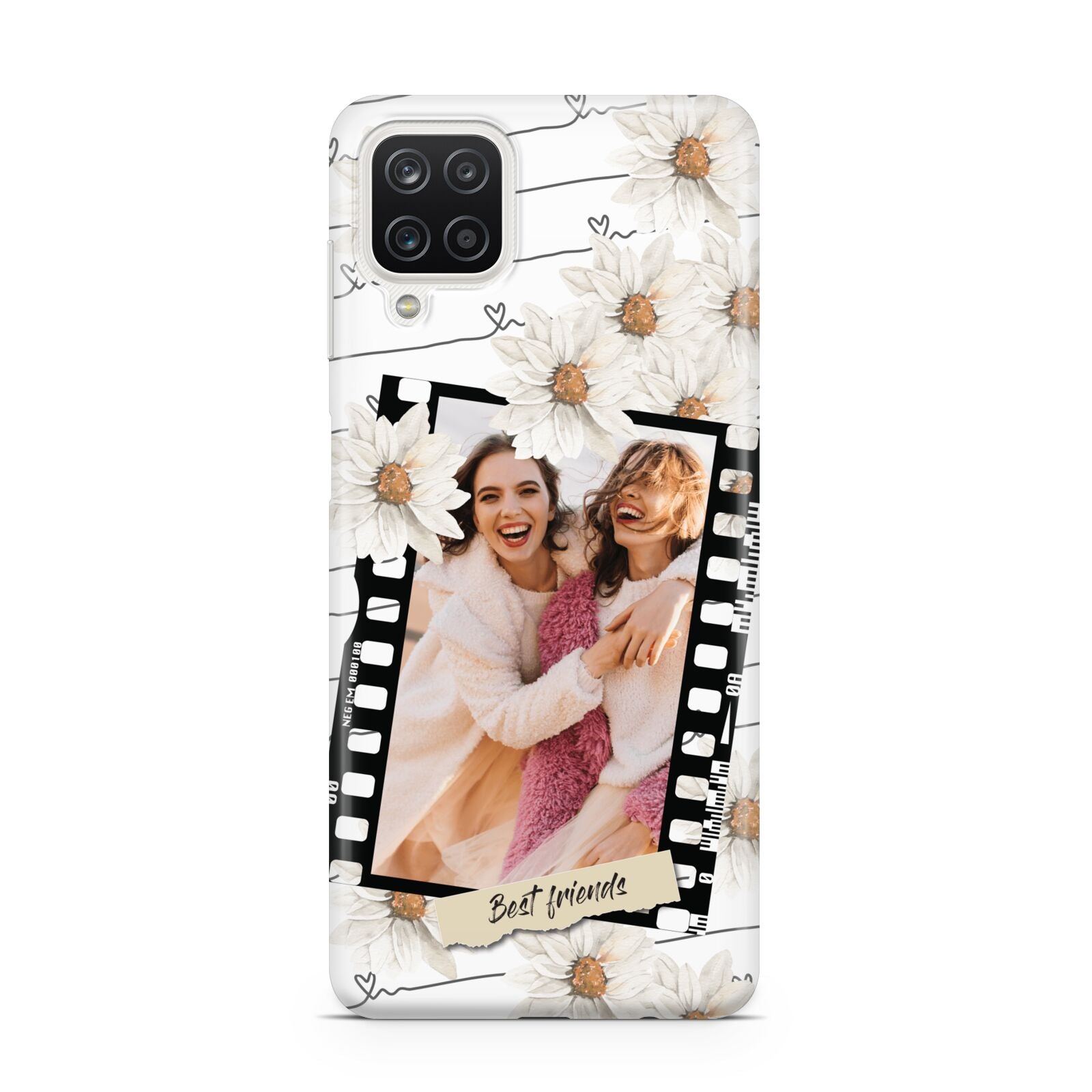 Best Friend Photo Samsung A12 Case